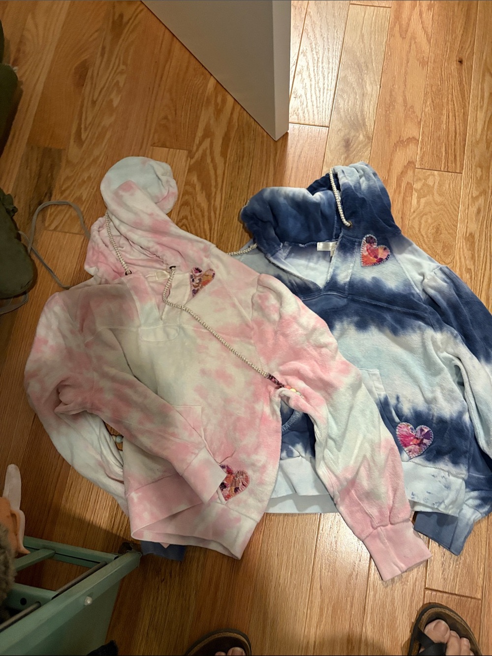 LoveShackFancy Pink and Blue women’s  sweatshirts